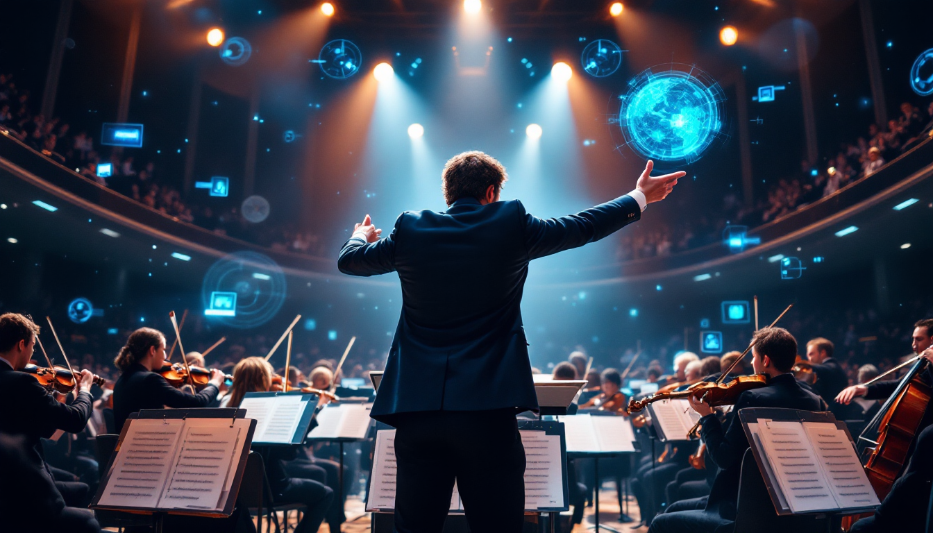 AI 시대에 인간과 AI를 조율하는 오케스트라 지휘자 같은 리더십